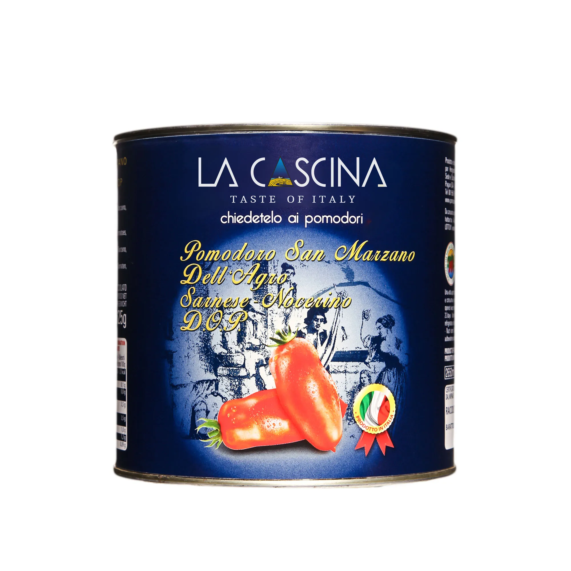 Pomodoro san marzano d.o.p. latta 800 gr